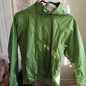 Coupe vent vert imperméable